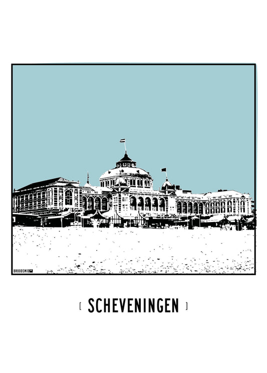 Scheveningen – Kurhaus poster