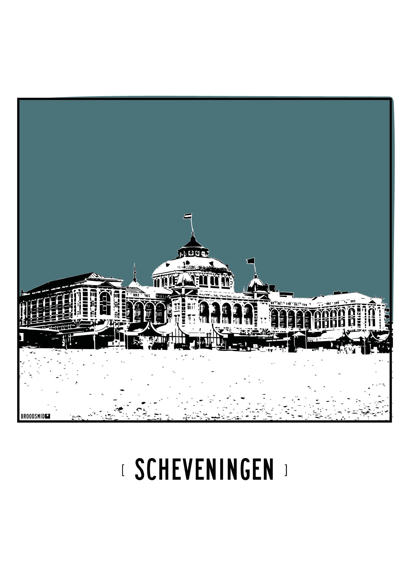 Scheveningen – Kurhaus poster