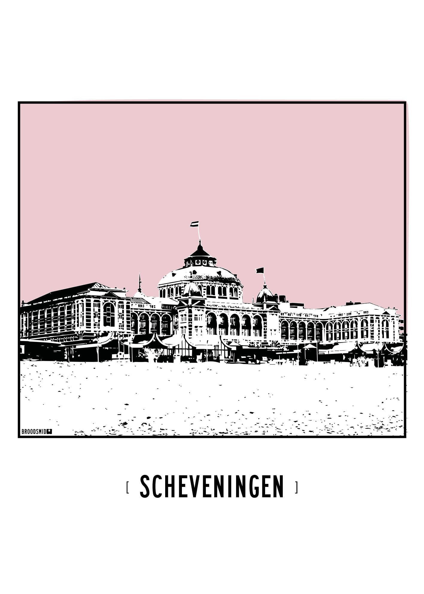 Scheveningen – Kurhaus poster