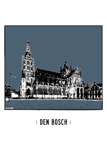 Den Bosch – Sint-Janskathedraal poster