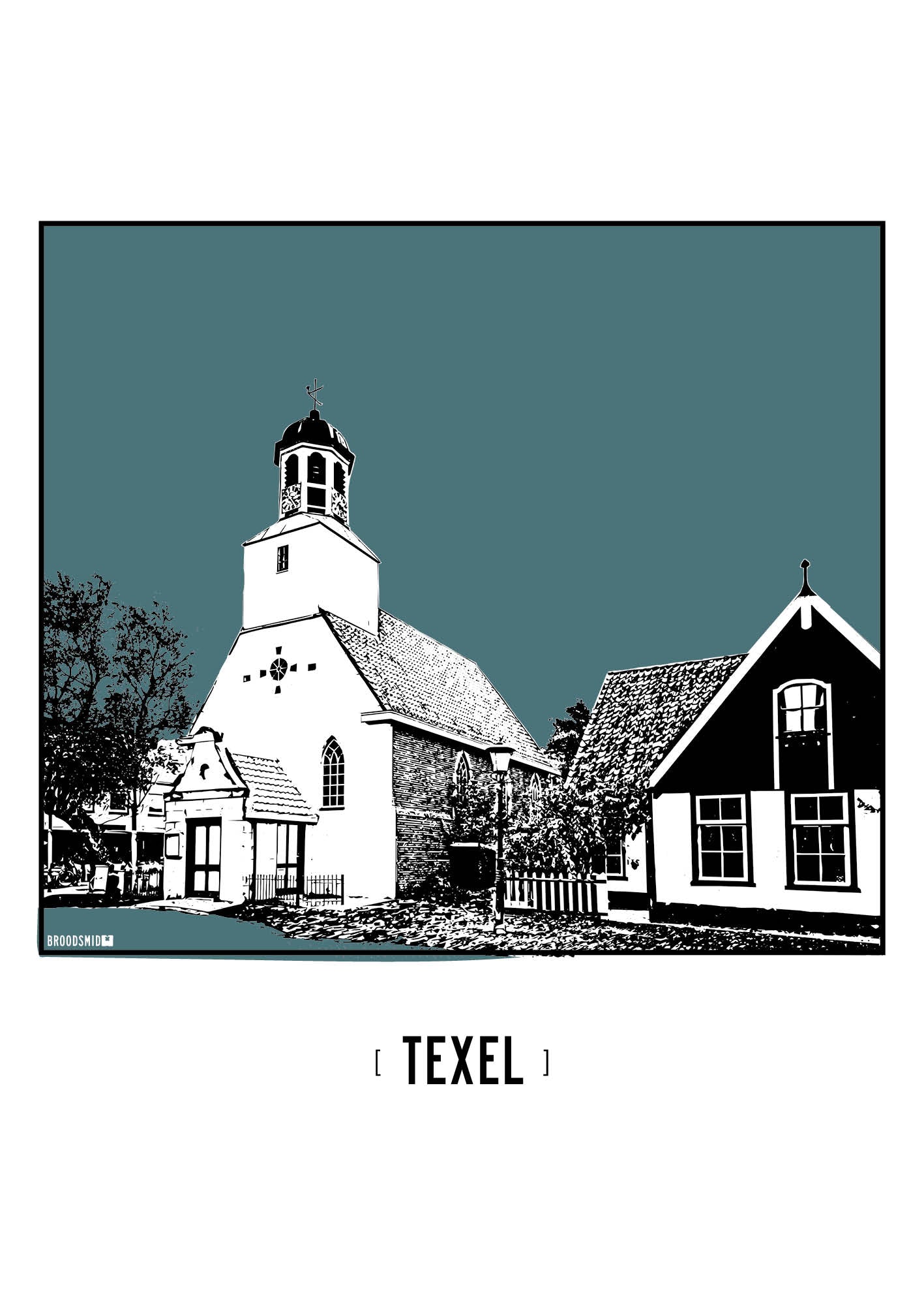 Texel – De Koog poster