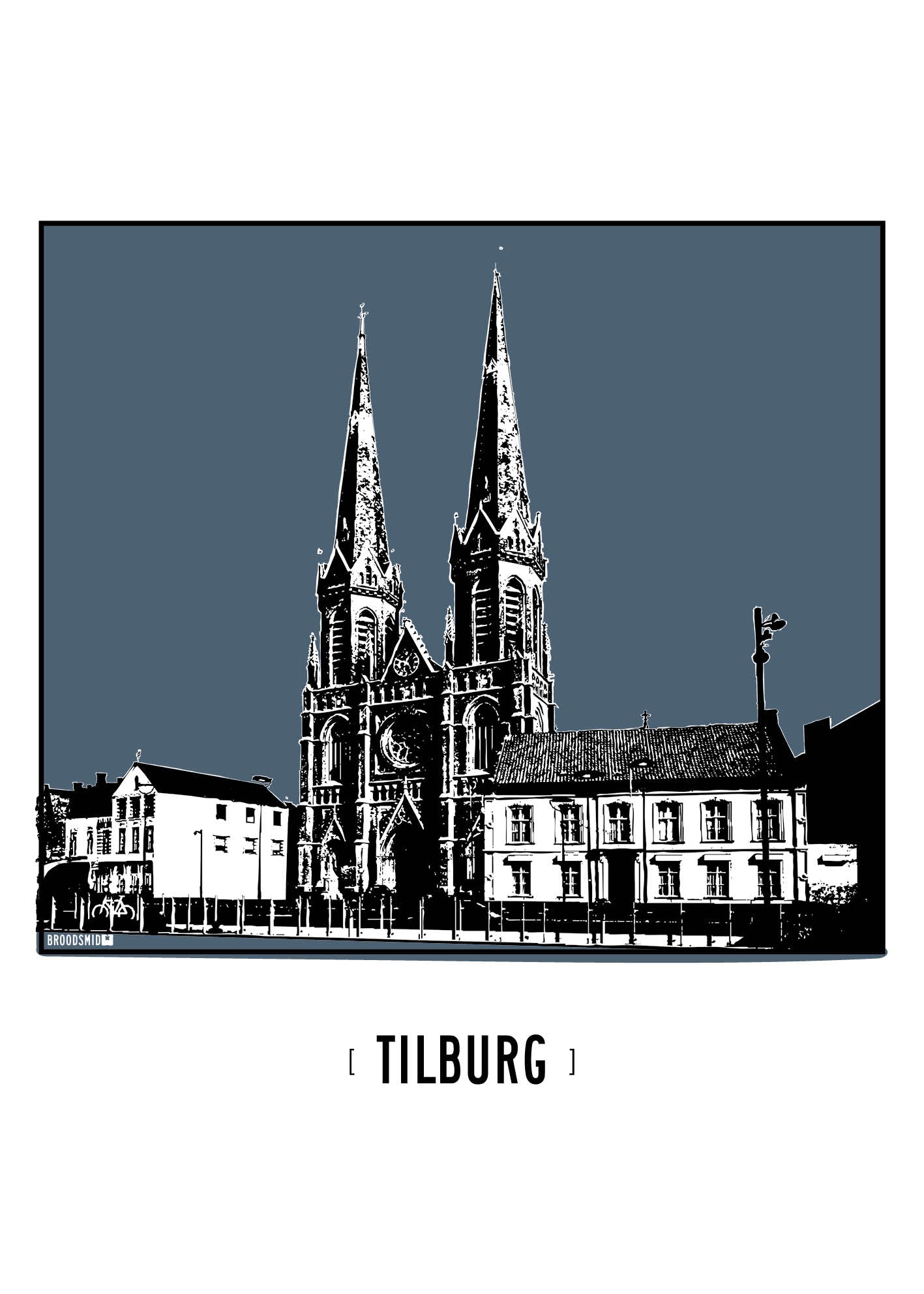 Tilburg – Heuvelse Kerk poster