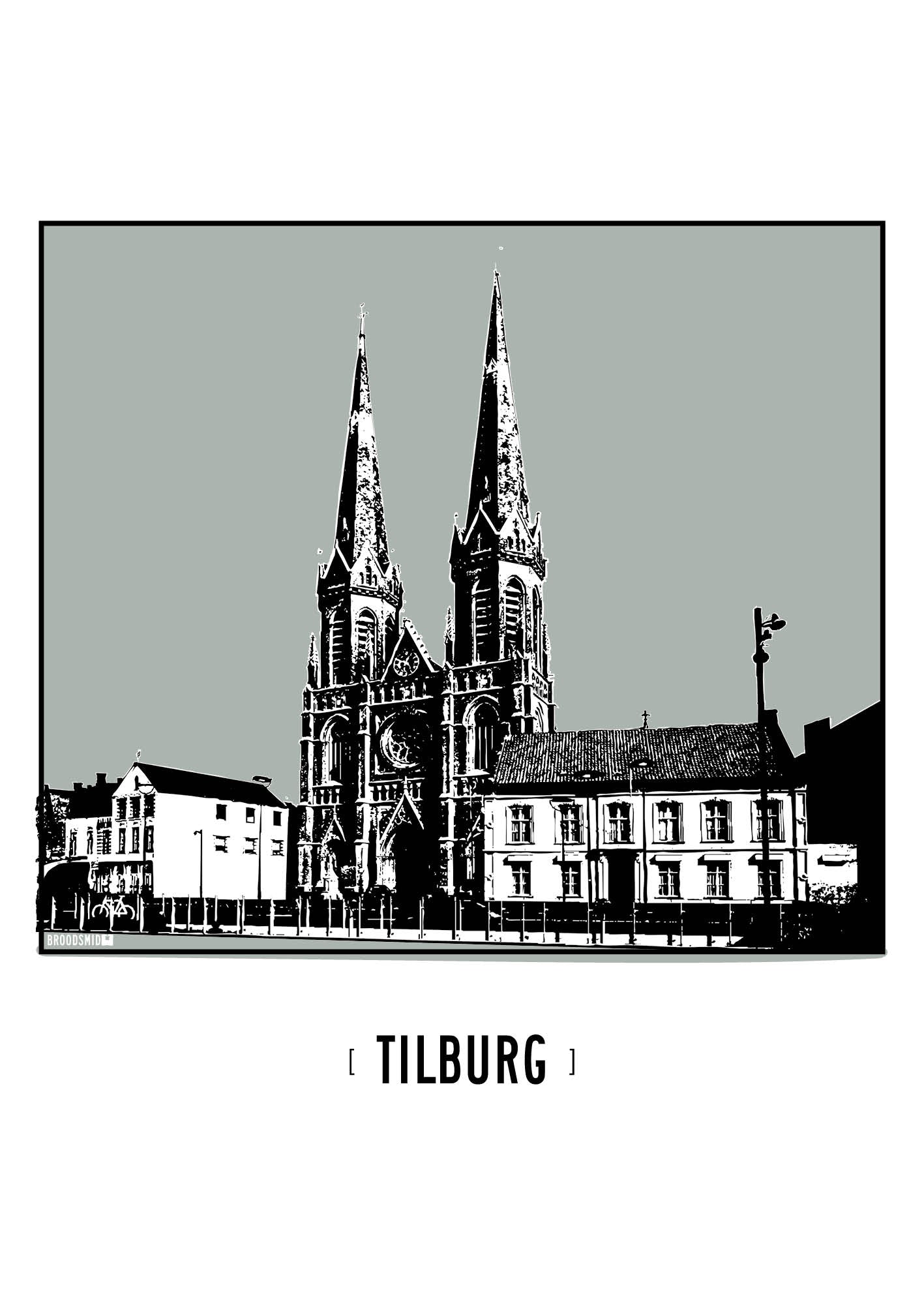 Tilburg – Heuvelse Kerk poster