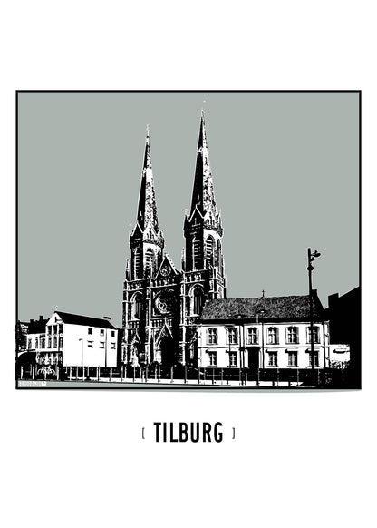 Tilburg – Heuvelse Kerk poster