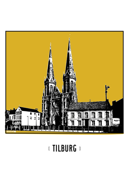Tilburg – Heuvelse Kerk poster