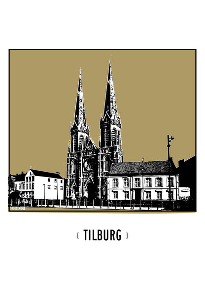 Tilburg – Heuvelse Kerk poster