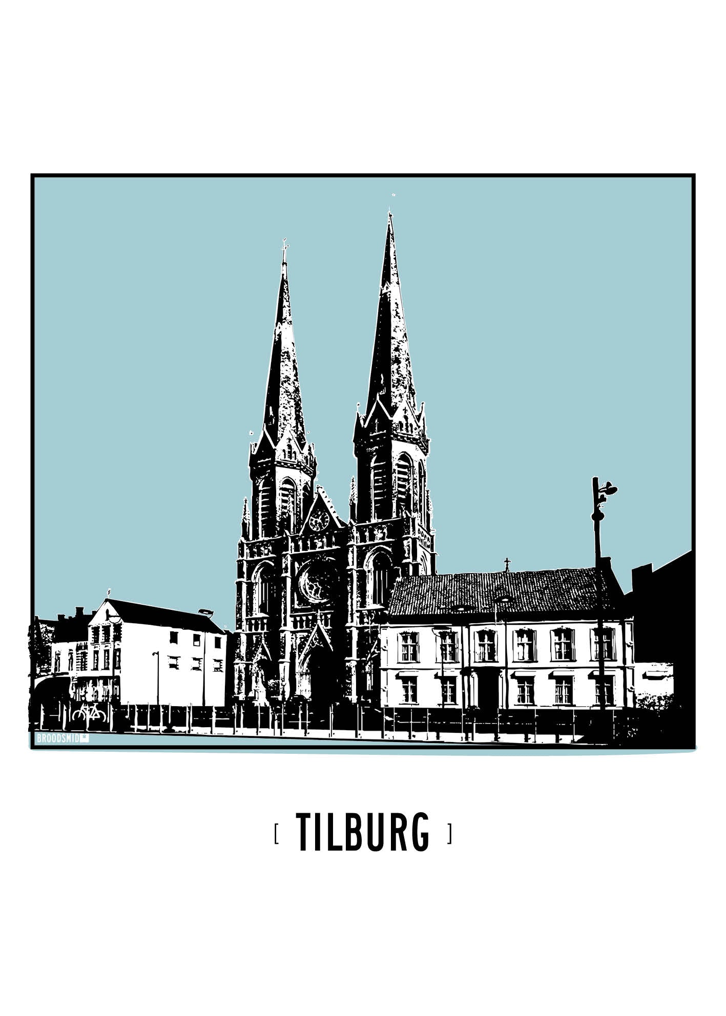 Tilburg – Heuvelse Kerk poster