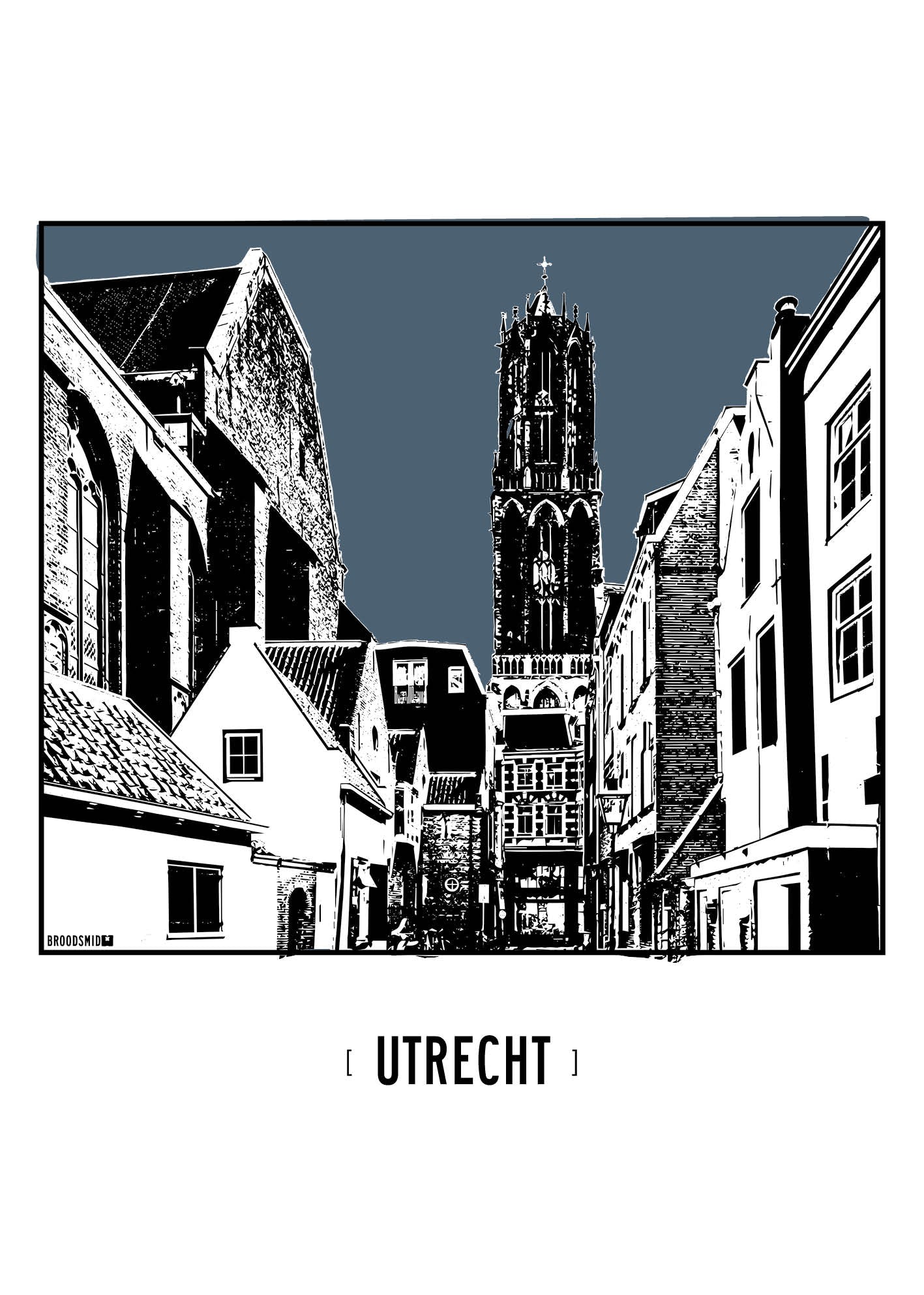 Utrecht – Domtoren poster