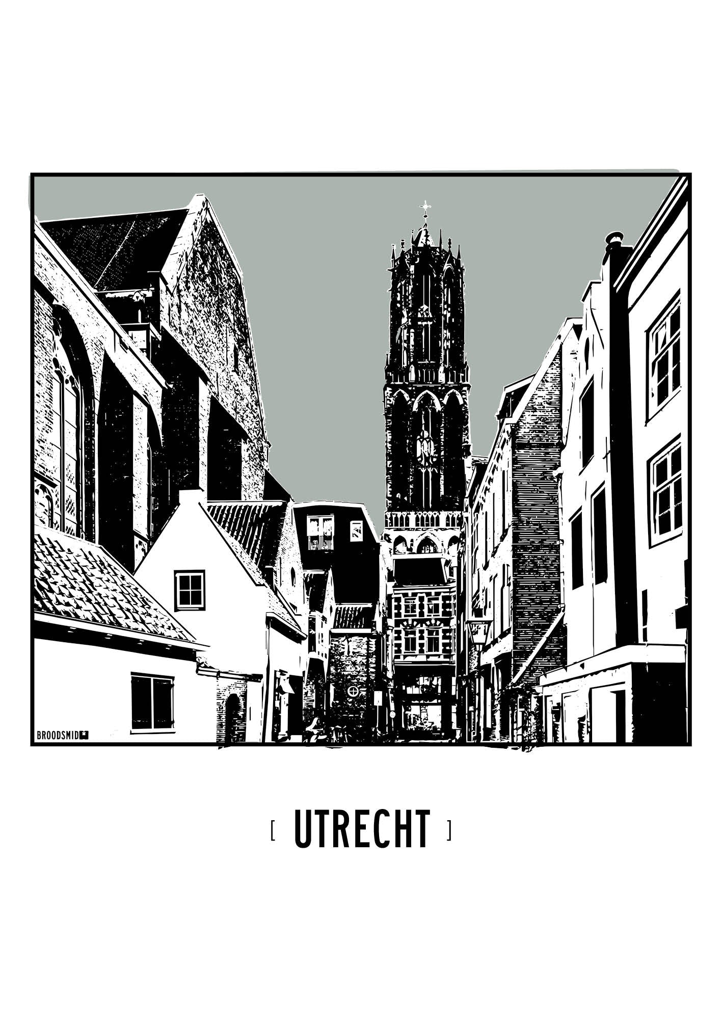 Utrecht – Domtoren poster