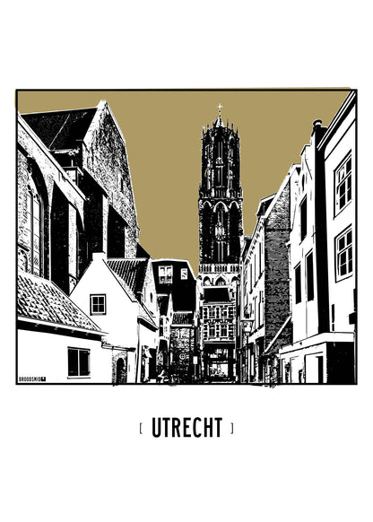Utrecht – Domtoren poster
