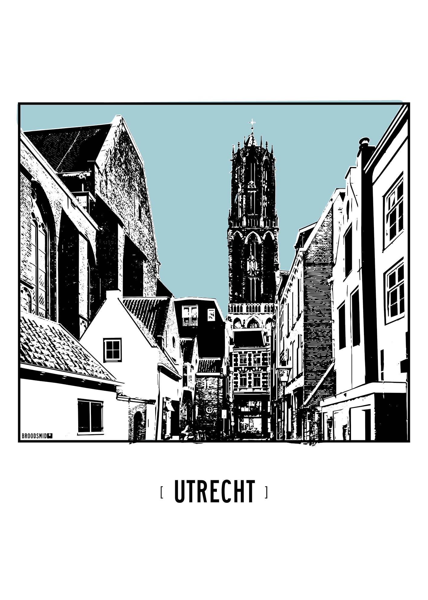Utrecht – Domtoren poster