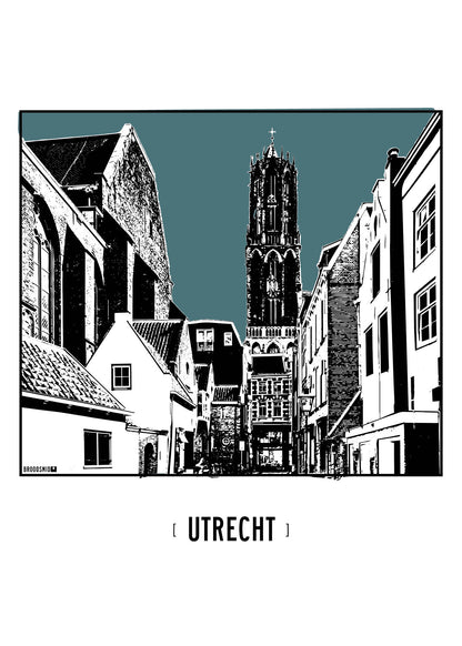 Utrecht – Domtoren poster