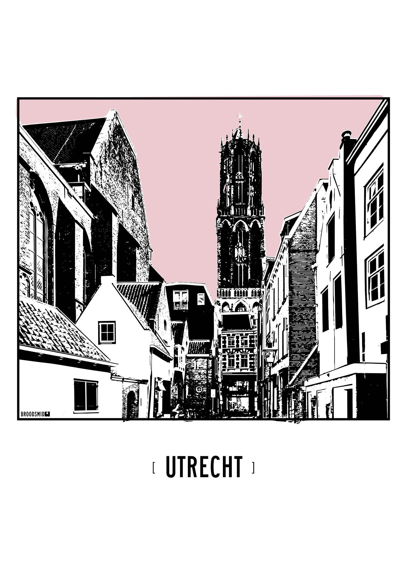Utrecht – Domtoren poster