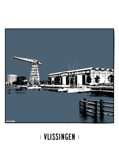 Vlissingen – Scheldekwartier poster