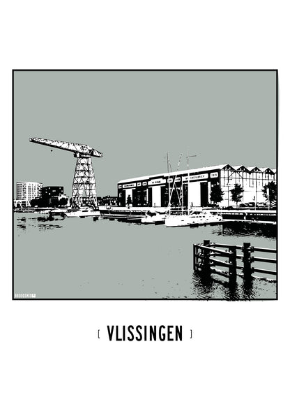 Vlissingen – Scheldekwartier poster