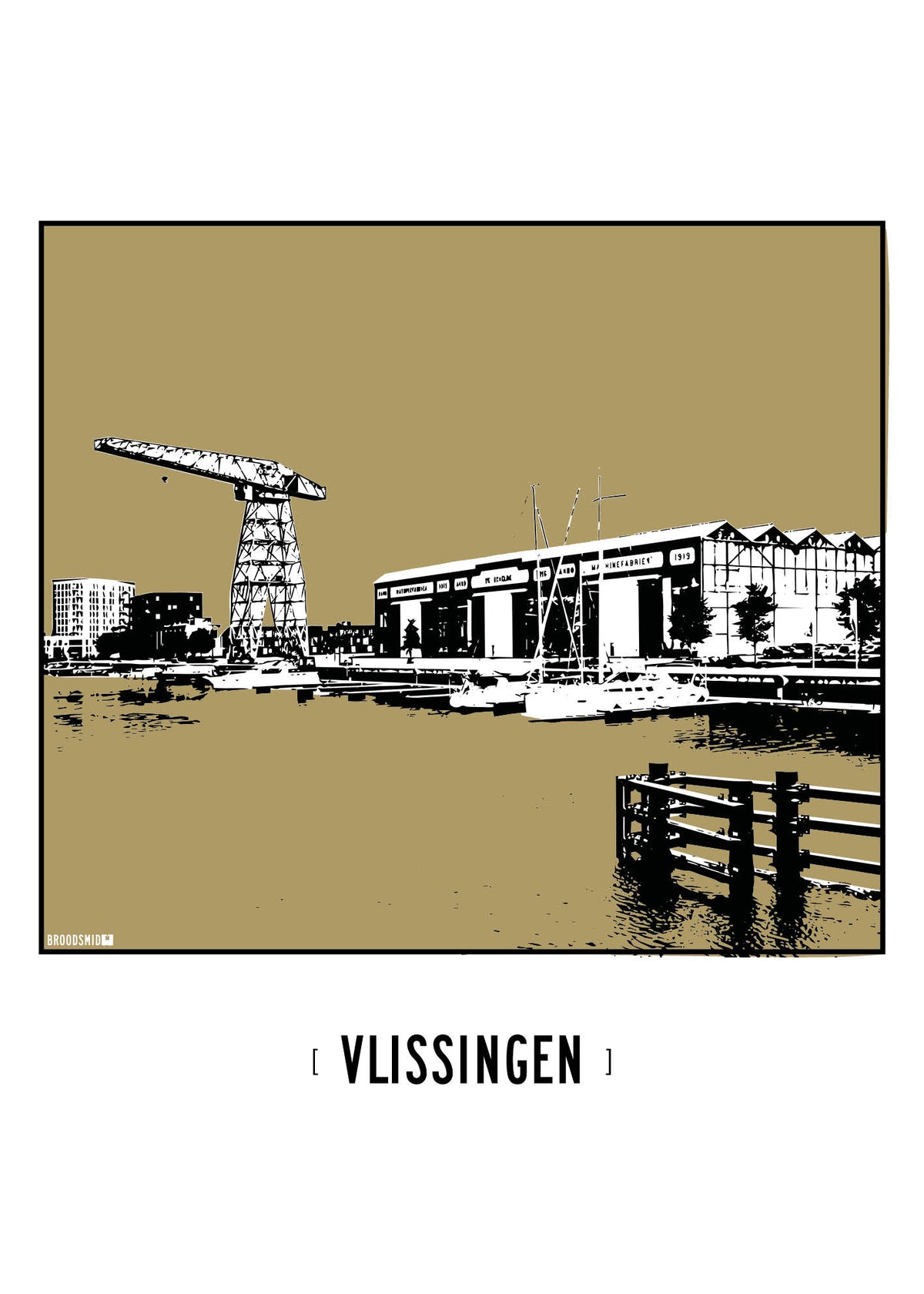 Vlissingen – Scheldekwartier poster