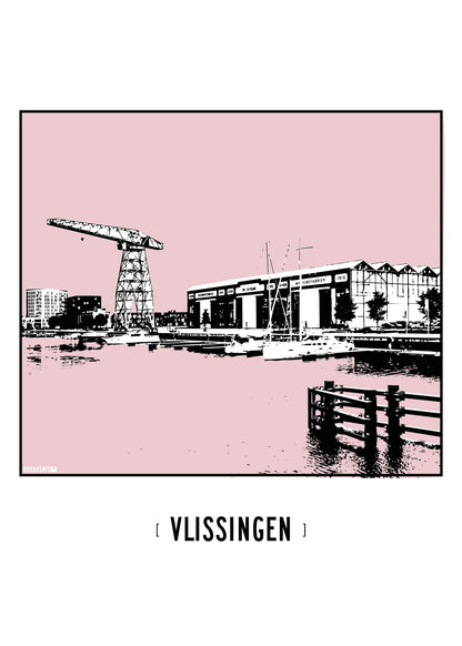 Vlissingen – Scheldekwartier poster