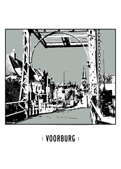 Voorburg – Kerkbrug poster