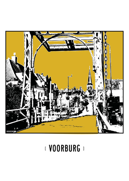 Voorburg – Kerkbrug poster