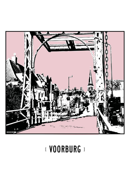 Voorburg – Kerkbrug poster