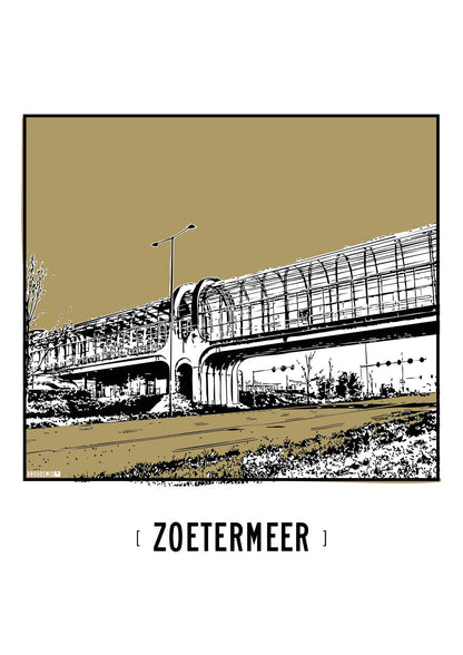 Zoetermeer – Nelson Mandelabrug poster