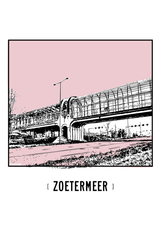 Zoetermeer – Nelson Mandelabrug poster